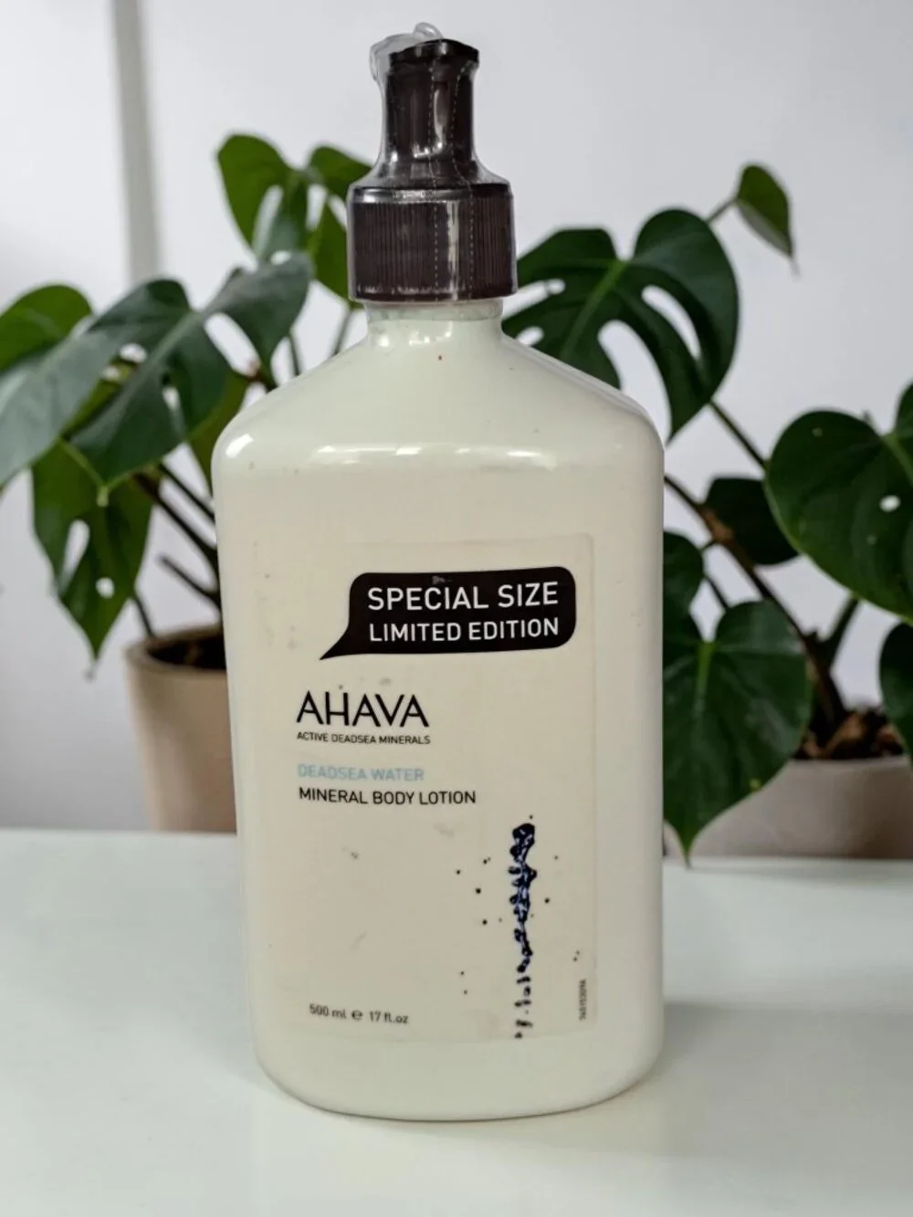 AHAVA Mineral Body Lotion Special Size Limited Edition 17 oz.